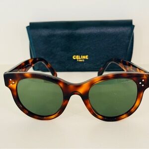 Celine Amber Tortoise Sunglasses